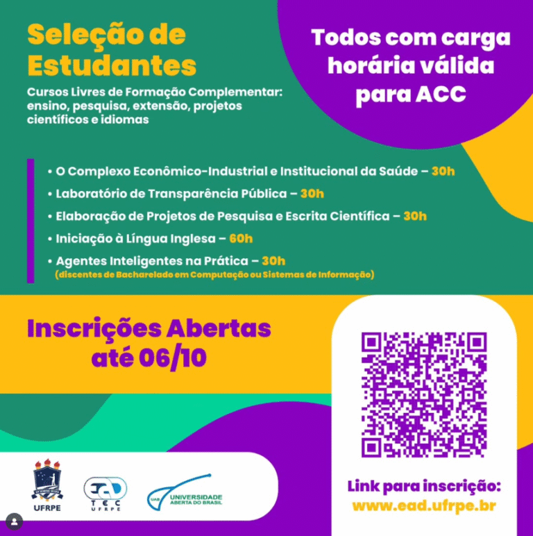 Formação Complementar para Estudantes EaD da UFRPE